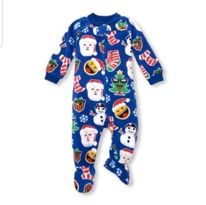 The Childrens Place Christmas Santa pajamas